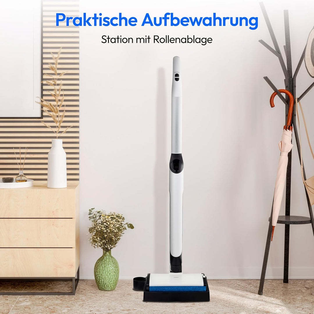 MEDION Bodenwischer elektrisch H09 (elektrischer Wischmopp & Bodenreiniger, kabellose Bodenreinigung