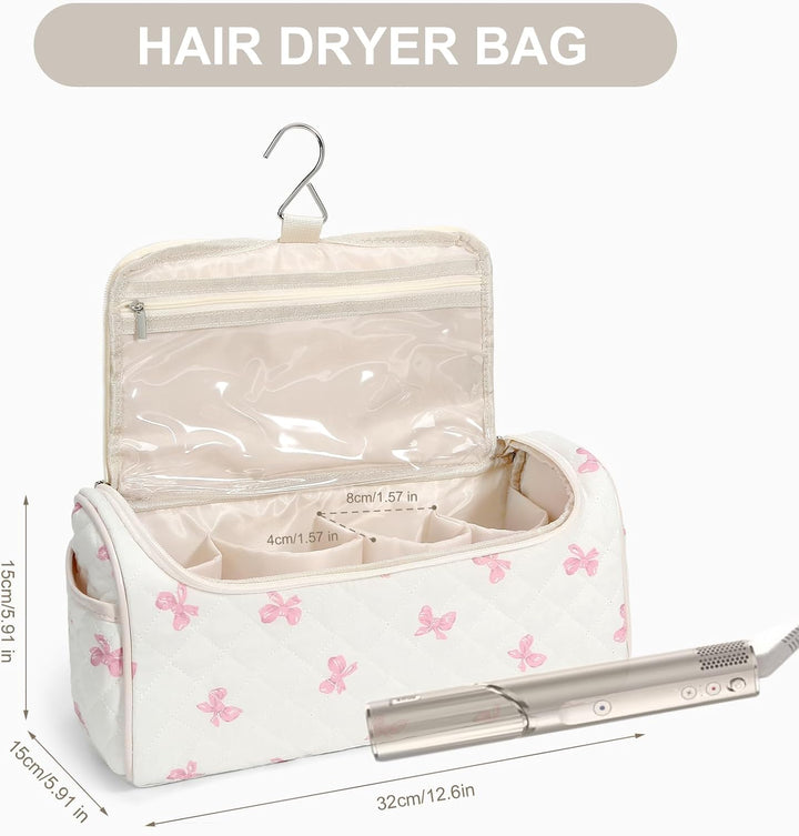 Airwrap Tasche Reisetasche Gross für Airwrap Haarstyler und Aufsätzen Blumen Haartrocknerhalter Aest
