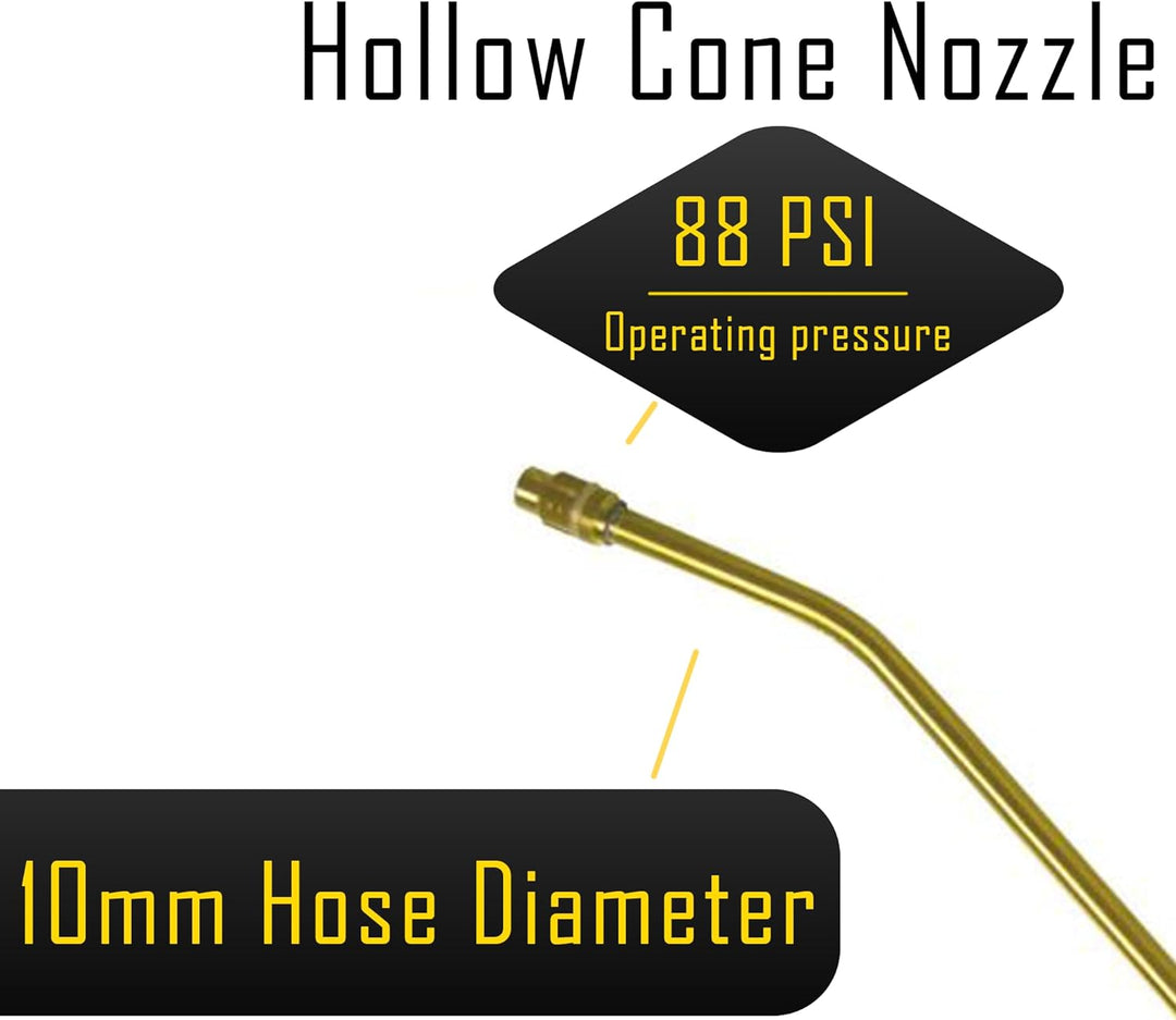 Mesto Rückensprüher Typ 3558 (Rückensprühgerät 18,0 Liter, Hohlkegeldüse Messing, Gartenspritze, max