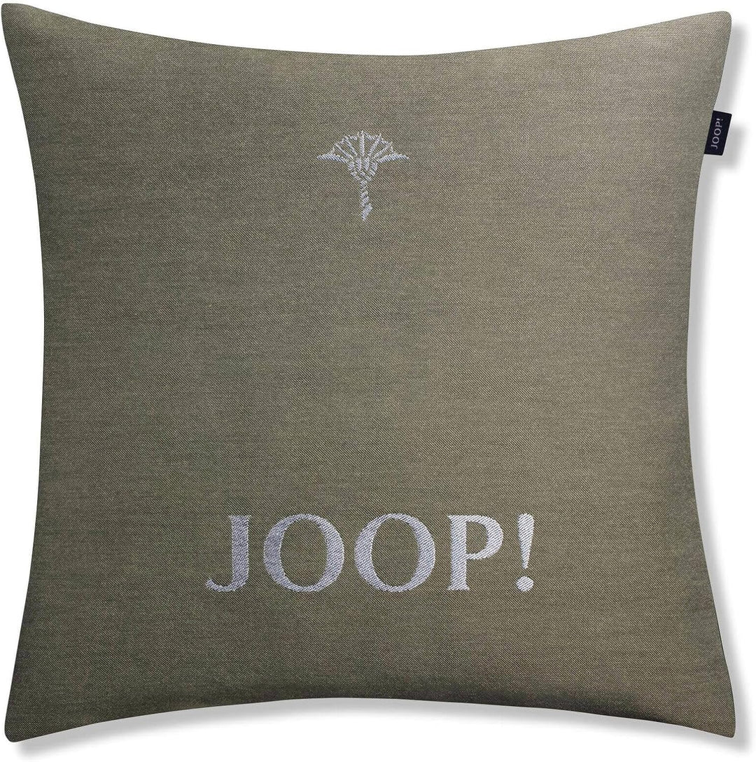Joop! Kissenhülle Chains | 90 Oliv - 40 x 40 40 x 40 cm Grün, 40 x 40 cm Grün