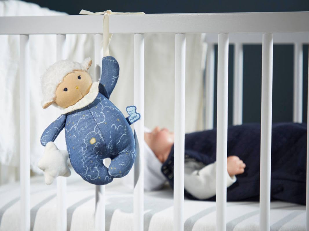 KALOO - Doux Sommeil - Musikalisches Plüschschaf - Schlaflied „La Li Lu“ - Mobile Einschlafhilfe aus