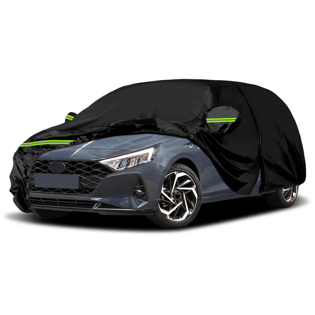 Autoabdeckung Wasserdicht Ersatz für Hyundai I20 PB/GB/BC3 2008-2024, Vollgarage Autoplane Outdoor,