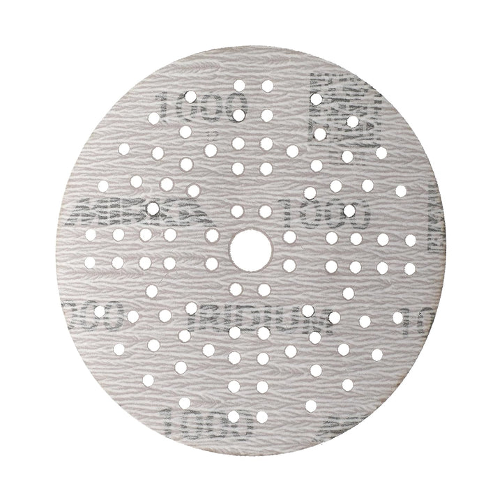 Mirka Iridium Premium-Schleifpapier Ø 125mm Klett 89-Loch, Korn 1000, 100 Stk/Zum Schleifen von Lack
