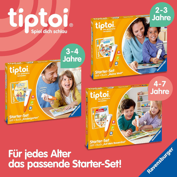 Ravensburger 00203 tiptoi Spiel - Die flinken Sprach-Hörnchen - Lernspiel ab 3 Jahren, für 1-4 Spiel
