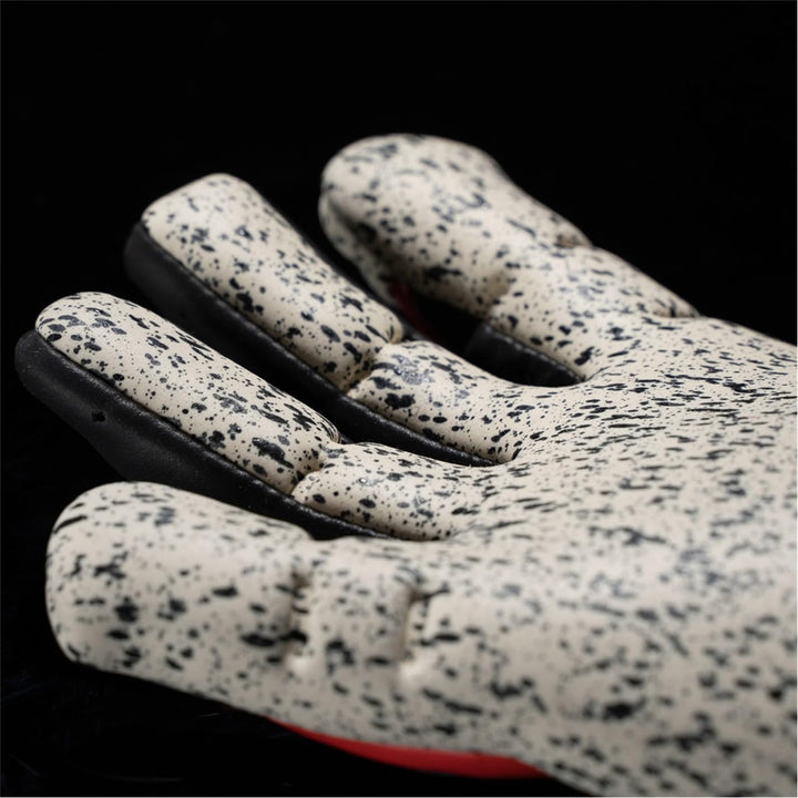 uhlsport Unisex Jugend Powerline Supergrip+ Hn Fussball Torwarthandschuhe 8 schwarz/rot/weiss, 8 sch