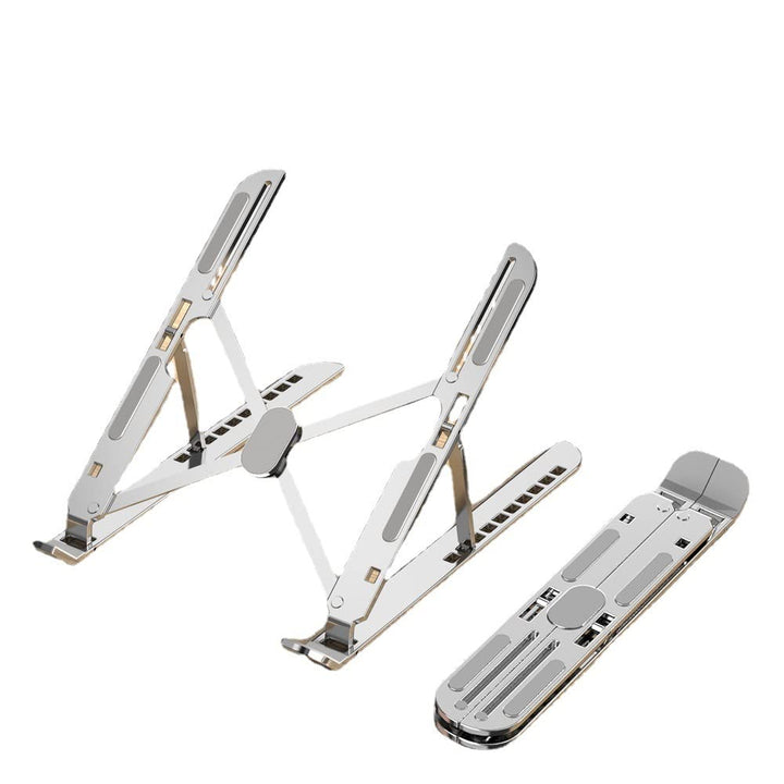 FBJ&Cunma Faltbarer Tragbarer Laptop Ständer, Aluminium Laptop Riser, Computer Ständer für Schreibti