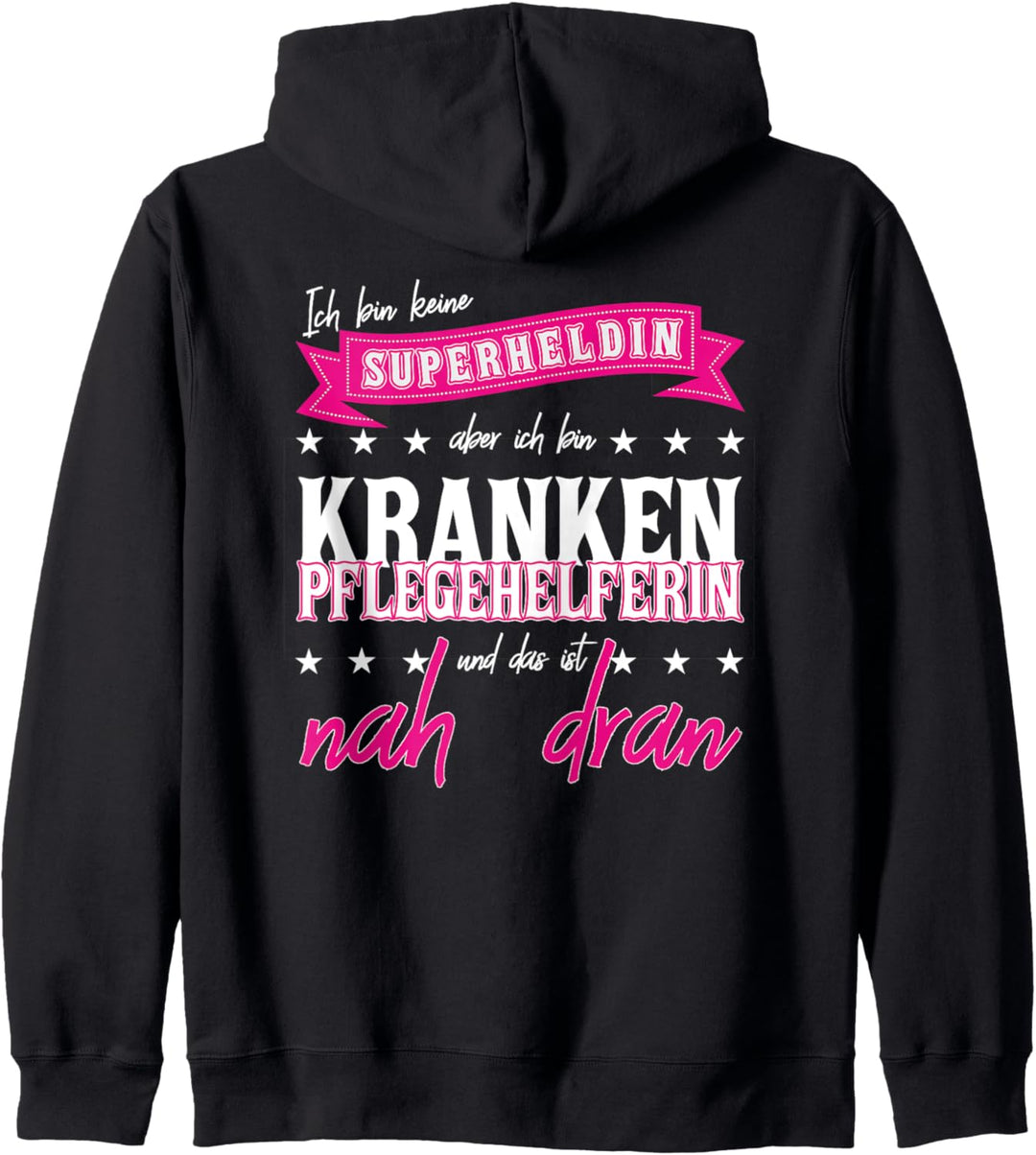 Freizeitjacke und Geschenk für die Krankenpflegehelferin Kapuzenjacke