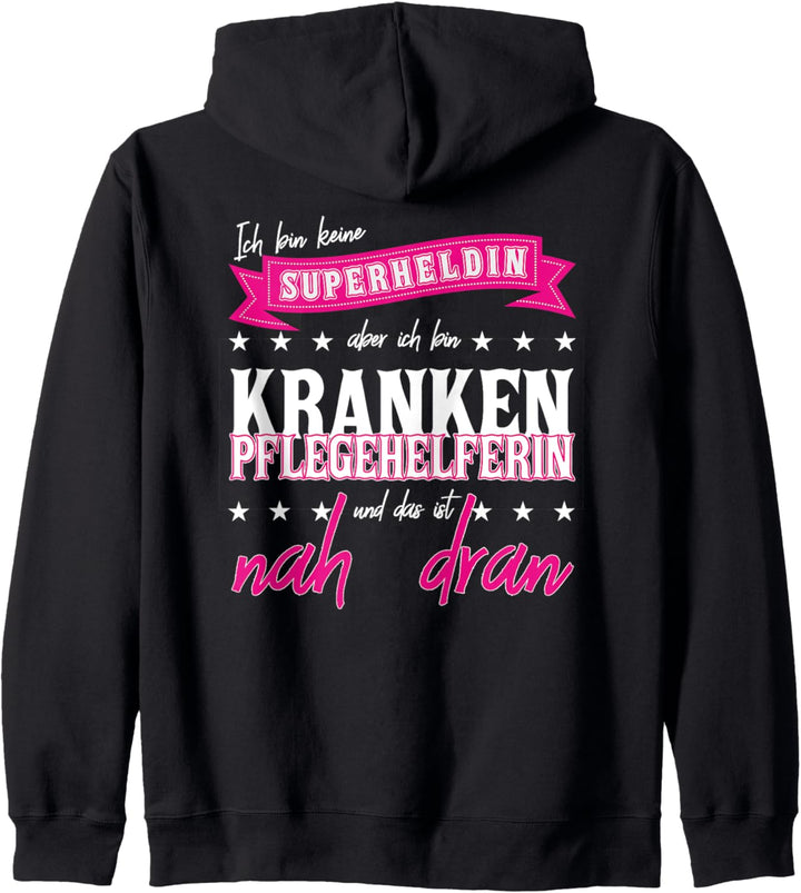 Freizeitjacke und Geschenk für die Krankenpflegehelferin Kapuzenjacke