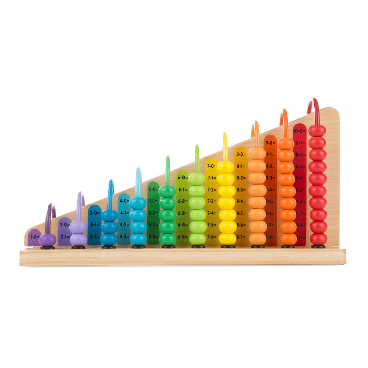 Melissa & Doug Add & Subtract Abacus | Developmental Toy | Motor Skills | 2+ | Gift for Boy or Girl,