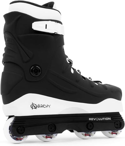 Anarchy Revolution II Aggressive Inline Skates Schwarz 46, Schwarz 46