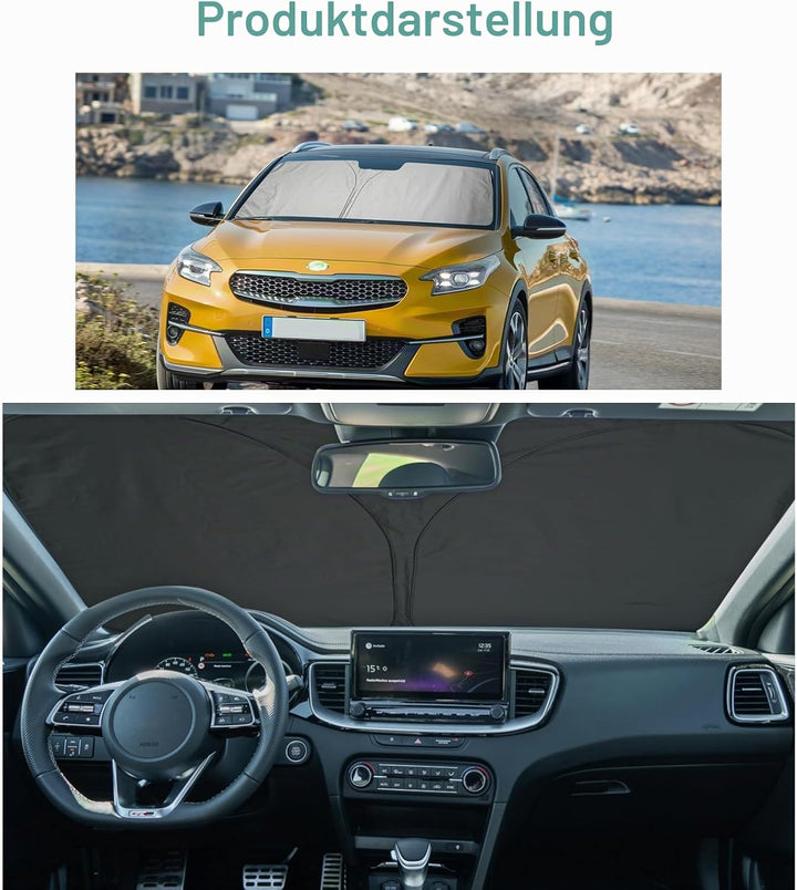 GAFAT Kompatibel mit Kia Ceed Proceed XCeed SW GT 2018-2023 2024 Sonnenschutz Frontscheibe Innen, Wi