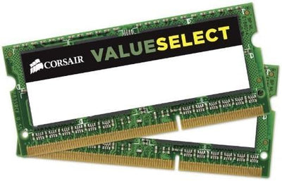 Corsair Value Select SODIMM 16GB (2x8GB) DDR3L 1600MHz C11 Speicher für Laptop/Notebooks - Schwarz 1