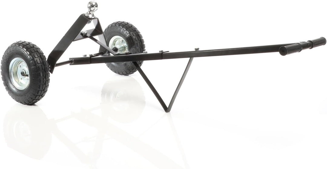 Wiltec Anhänger Rangierhilfe für Wohnwagen bis 270 kg, 110 x 72 x 30 cm, Rangierwagen mit Handgriff