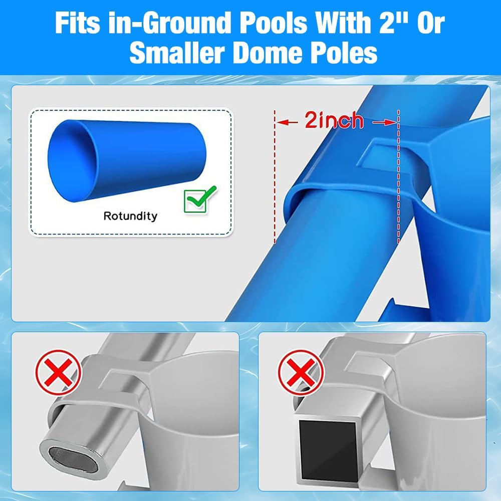 Mineup 4pcs Pool Getränkehalter, Poolside Cup Holder, Poolrand Getränkehalter, Pool Becherhalter, Po
