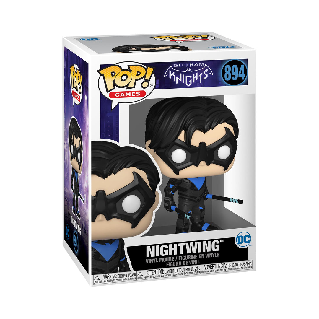 Funko Pop! Games: Gotham Knights - Nightwing - Batman - Vinyl-Sammelfigur - Geschenkidee - Offiziell