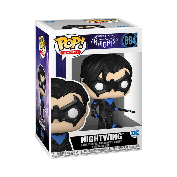Funko Pop! Games: Gotham Knights - Nightwing - Batman - Vinyl-Sammelfigur - Geschenkidee - Offiziell