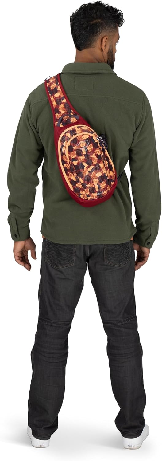 Osprey Daylite Unisex Sling Bag Schwarz O/S - Fassungsvermögen 6L, Schwarz O/S - Fassungsvermög