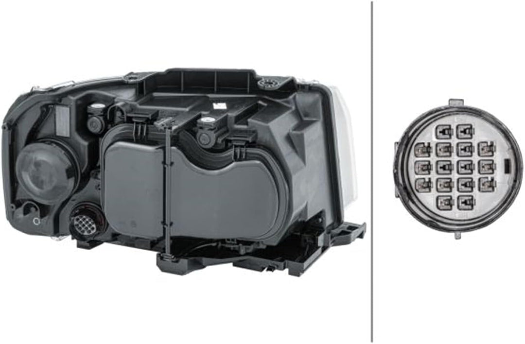 HELLA 1EF 354 025-091 Halogen-Hauptscheinwerfer - links - für u.a. Land Rover Freelander 2 (L359) Li