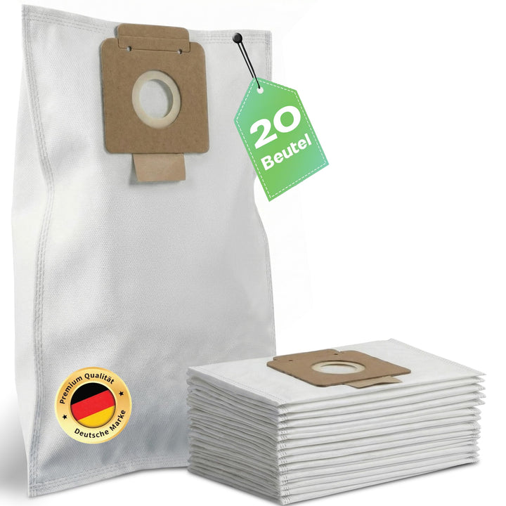 20 Staubsaugerbeutel passend für Kärcher Staubbeutel 6.904-084.0, 6.904-333.0, Serie Kärcher T7/1, T