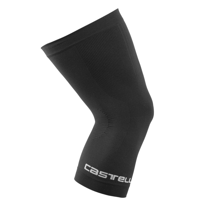 CASTELLI Unisex Pro Seamless Knee Warmer Leg warmers S-M Schwarz-Weiss, S-M Schwarz-Weiss