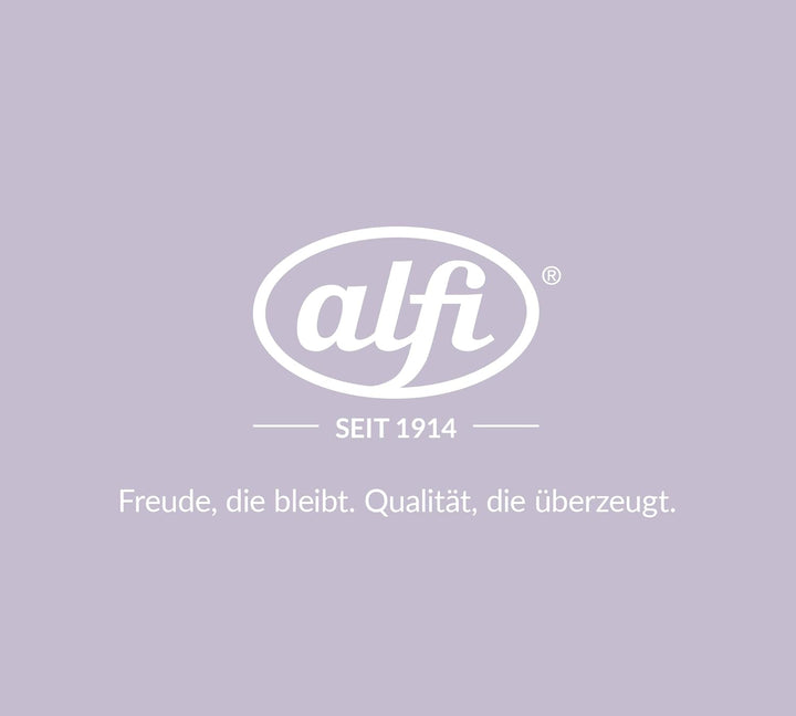 alfi SKYLINE 1,0l, pastel lavendel, Edelstahl-Isolierkanne mit hygienischem Hartglaseinsatz, Drehver