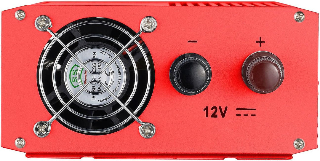 revolt Stromwandler: 700W-Kfz-Spannungswandler auf 2X 230V, USB, 1.400W Spitzenlast (Sinus Spannungs