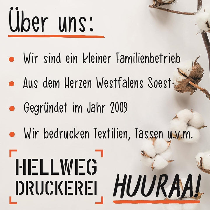 Hellweg Druckerei Herren T-Shirt Dorfkind Modern Bio Baumwolle Fairtrade Oberteil Grösse S-3XL für e