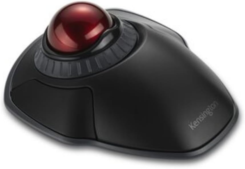 Kensington Orbit kabelloser Trackball mit Scrollring, professionelle Maus mit Bluetooth, (2,4 GHz ka