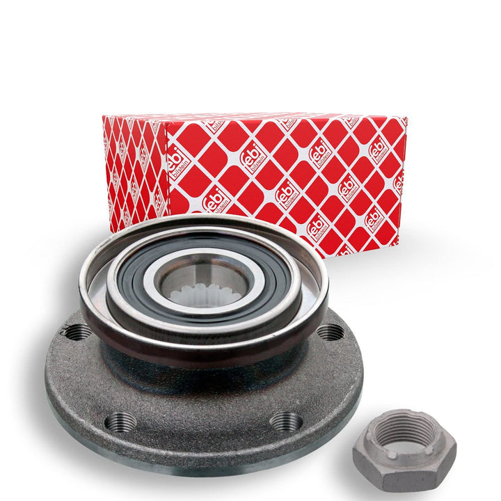febi bilstein 102777 Radlagersatz mit Radnabe und ABS-Impulsring , 1 Stück