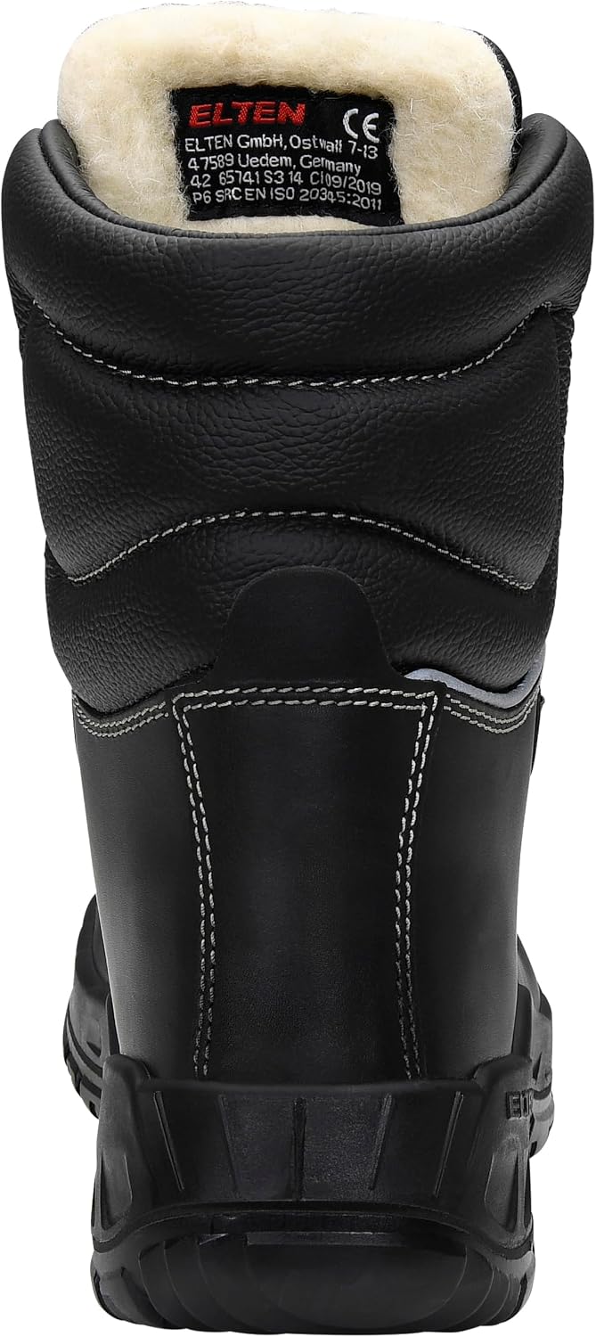 ELTEN Sicherheitsschuhe, Winter RENZO Winter S3 CI, Herren, Leder, Stahlkappe, leicht, robust, Schwa