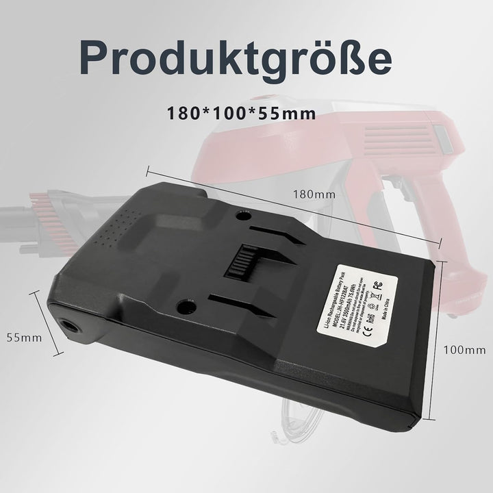 Ersatzakku 21,6 V 3500mAh für Hoover H-Free 100 Serie – Schnellladefunktion