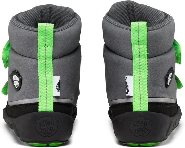 Affenzahn Winterstiefel Vegan Comfy warm gefüttert, wasserdicht mit Kletterverschlüssen, Grösse 21-3