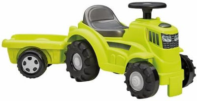 Ecoiffier Jouets 4359 Traktor-Traktor mit Anhänger, 85 cm und Zubehör