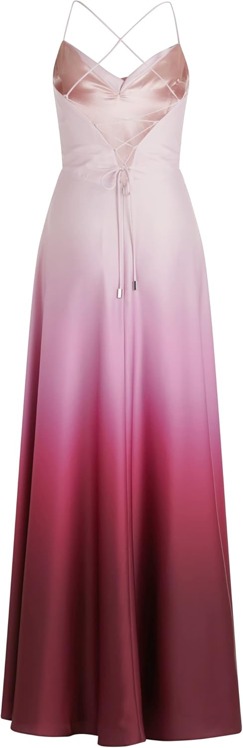 Vera Mont Damen Kleid 42 Pink/Dunkelrot, 42 Pink/Dunkelrot