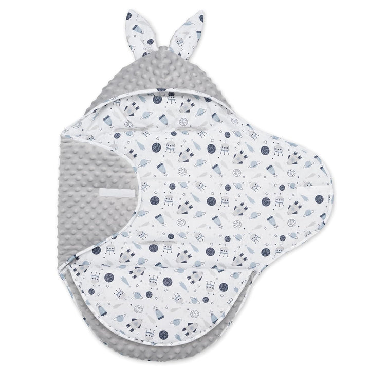 ELIMELI EINSCHLAGDECKE für Babyschale - Baby Winter Decke für Autositz, Buggys und Kinderwagen mit F