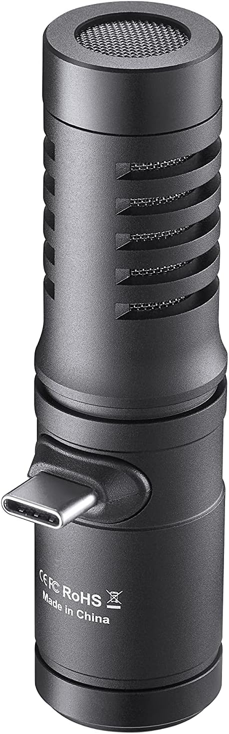 GODOX Geniusmic uc ultrakompaktes Smartphone-Mikrofon mit USB-Typ-C-Anschluss, verkabelt