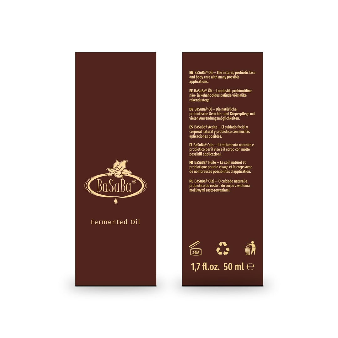 BaSuBa Oil - 50 ml -Eine innovative probiotische Hautpflege mit Bacillus Subtilis für einen natürlic