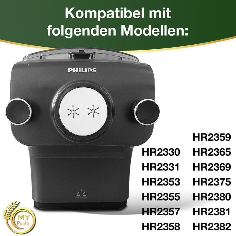 MY PASTA - Sedanini/gekräuselte Fusilli - Pastamaker Matrizen Pastadisc Avance Matrize für hausgemac