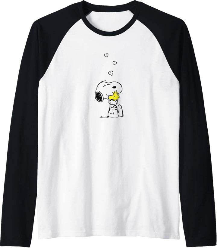 Peanuts - Snoopy Hugs And Love Raglan