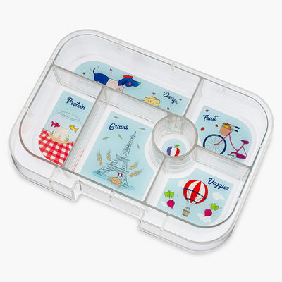 Yumbox Original M Lunchbox - Brotdose 6 Fächer, mittelgross | Bento Box für Kindergarten Kinder, Sch