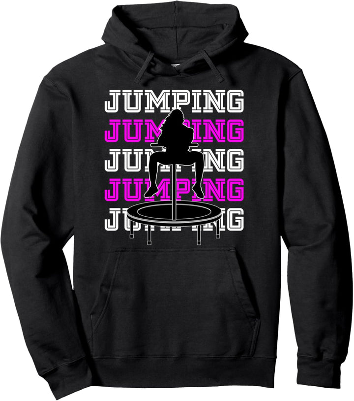 Jumping Trampolin Trendsport Fitness Damen Jumpstyle Pullover Hoodie