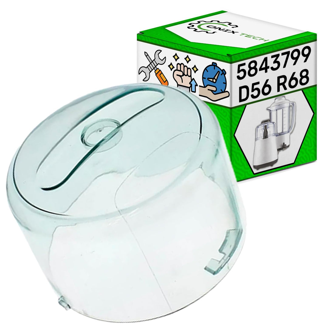 ONIX TECH Deckel Zerkleinerer für Moulinex La Moulinette D56 R68 - Garantie 5 Jahre