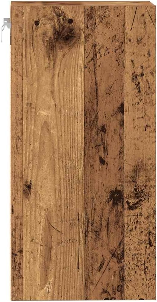 Refined Hängeschrank Riga Altholz-Optik 20x29,5x60 cm Holzwerkstoff 1x(4Einlegeböden)20cm,60cm Altho