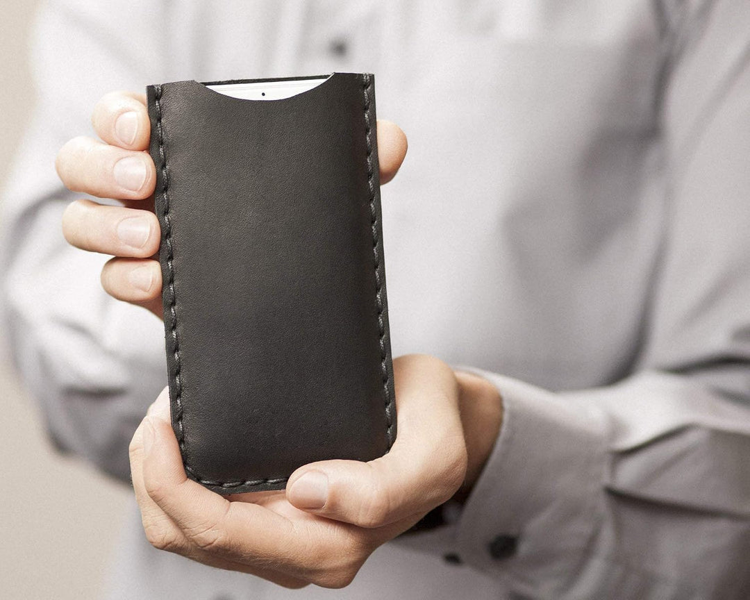 Schwarze Tasche für iPhone SE 2020, 8, 7, 6s, 6