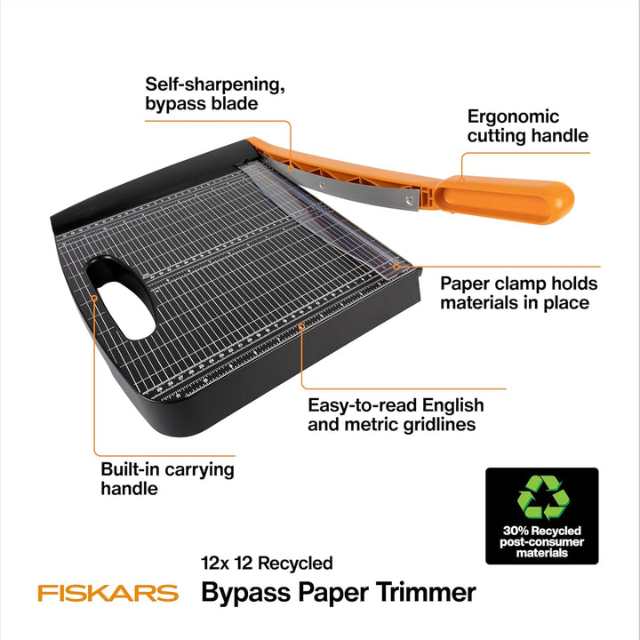 Fiskars recyceltem 12 Zoll Bypass Trimmer (01–005452)