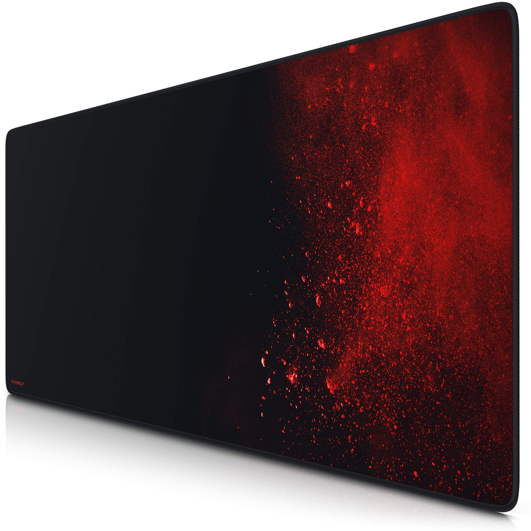 CSL-Computer XXL Speed Gaming Mauspad Titanwolf 900 x 400 mm XXL Mauspad Tischunterlage Grosse Gröss