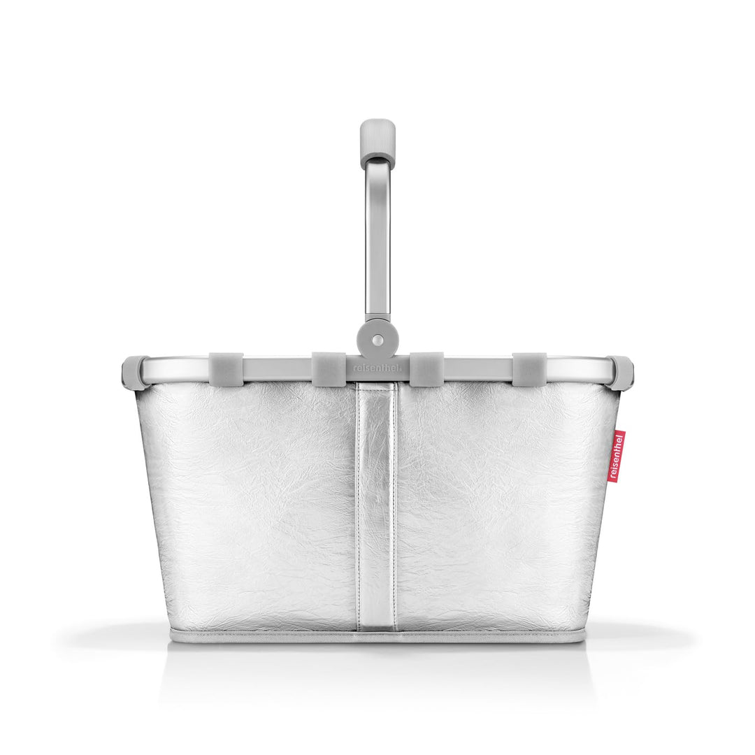 reisenthel carrybag stabiler Einkaufskorb 22 l silver crackle Silver Crackle Single, Silver Crackle