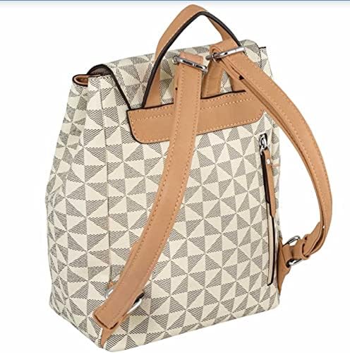 Gabor bags Barina Damen City Rucksack Backpack, 8 L S Weiss, S Weiss