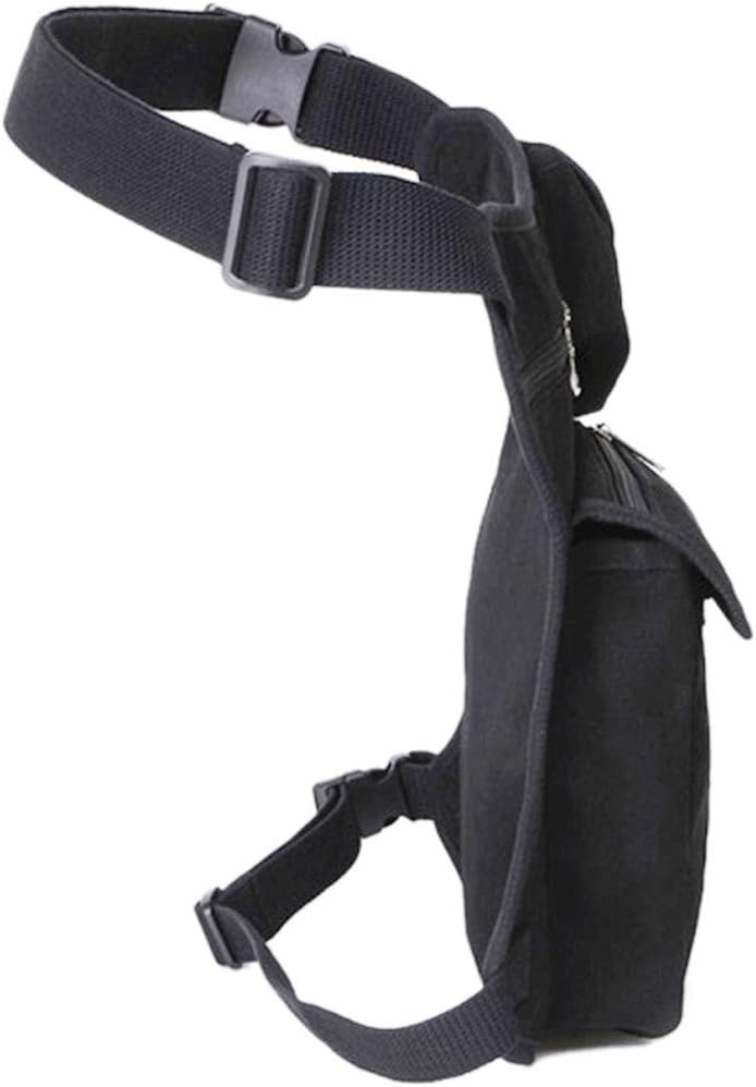 Hebetag Nylon Drop Leg Bag Hiking Waist Pack for Men Women Tactical Motorcycle Bike Cycling Riding T
