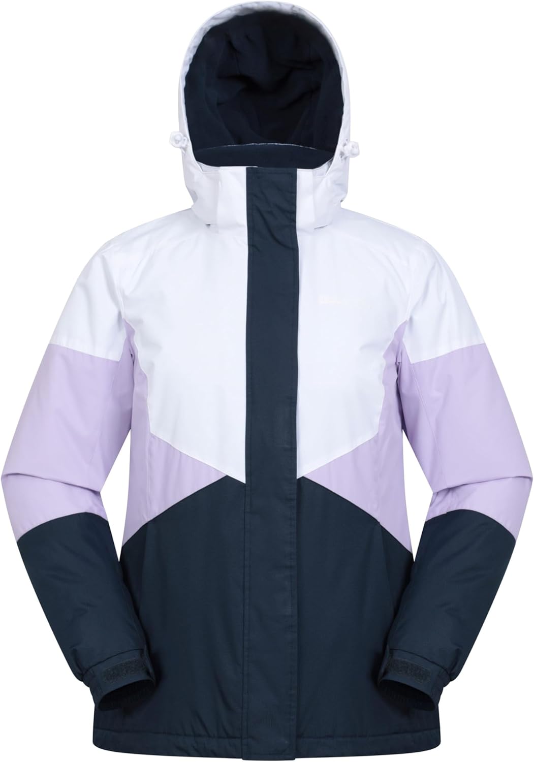 Mountain Warehouse Damenskijacke und -hosenset – Wattierte Isolierung, Schneefang, Reissverschlussta
